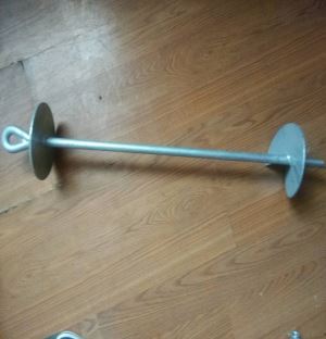 Ground Earth Post Hardware Helical Ankerstange