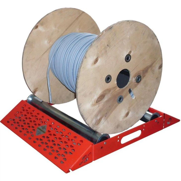 Steel Roller Dispenser For Drop Cable