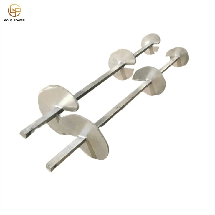 LEAD SECTION HELICAL GROUND ANCHORS